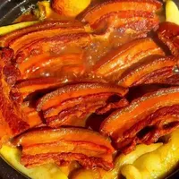终于学会做把子肉，一口就沦陷！