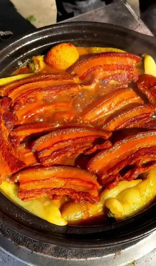 终于学会做把子肉，一口就沦陷！