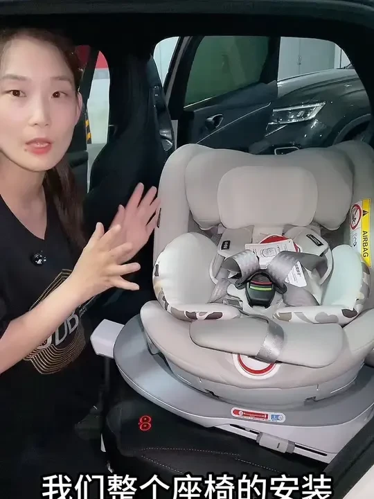 OMG!猫头鹰妙转Pro也太神了吧!🦉安装+操作全搞定! #安全座椅推荐 #猫头鹰安全座椅 #猫头鹰妙转pro #六一童车