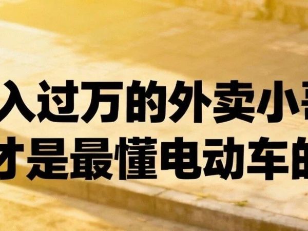 没想到吧，月入过万的外卖小哥，才是最懂电动车的！这几款＂平价电动车＂经得起考验！