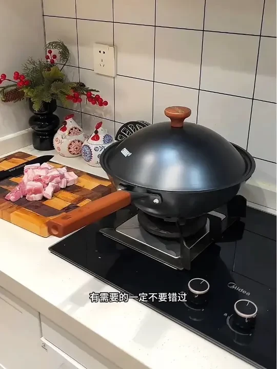简直就是厨房理想情锅！#怕涂层用三禾0涂层不粘锅 #三禾0涂层钛·铁锅  #铁锅测评 #炒锅推荐
