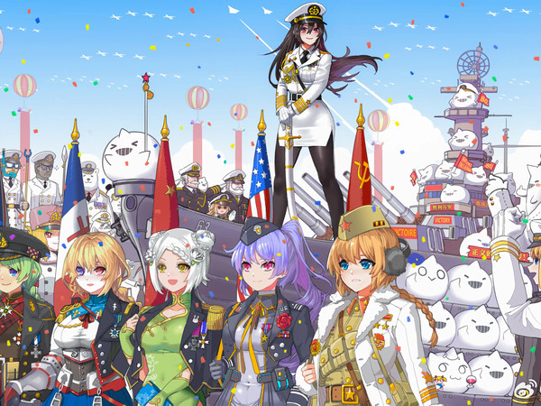 舰R百科战舰少女R#战舰少女r十一周年# 各位好，百科今年的贺图已经发了有一段时间了，各位有没有看到其中的细节呢？进入就让笔者来仔细欣赏吧！贺图的原型是一张老照片，是1944年6月延安联政宣传队表演的