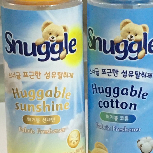 20块的治愈香！Snuggle小熊喷雾，苹果柠檬与木棉我都锁死
