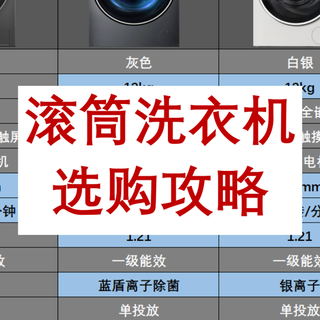 滚筒洗衣机选购攻略：核心参数拆解+避坑指南，附热门型号推荐