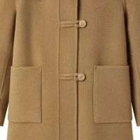 100%绵羊毛学院风大衣推荐