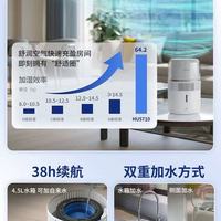 飞利浦 HU5710 轻音无雾加湿器：为母婴打造的卧室温润守护