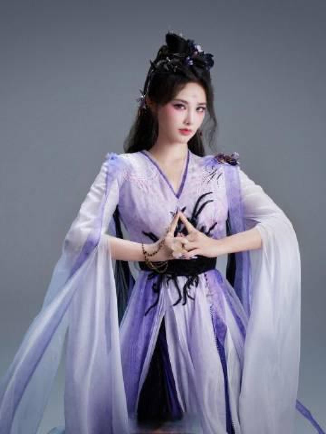 彭小苒《暗河传》紫衣索魂：毒刃美人的绝杀技撩爆全网