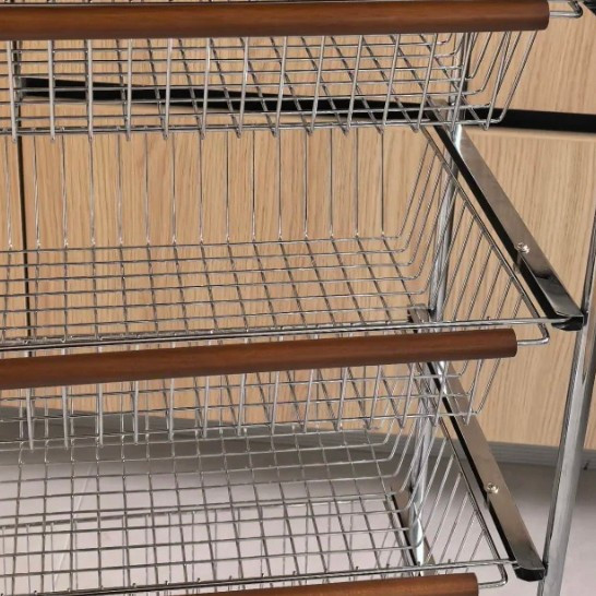 霜山小推车：厨房收纳扩容神器