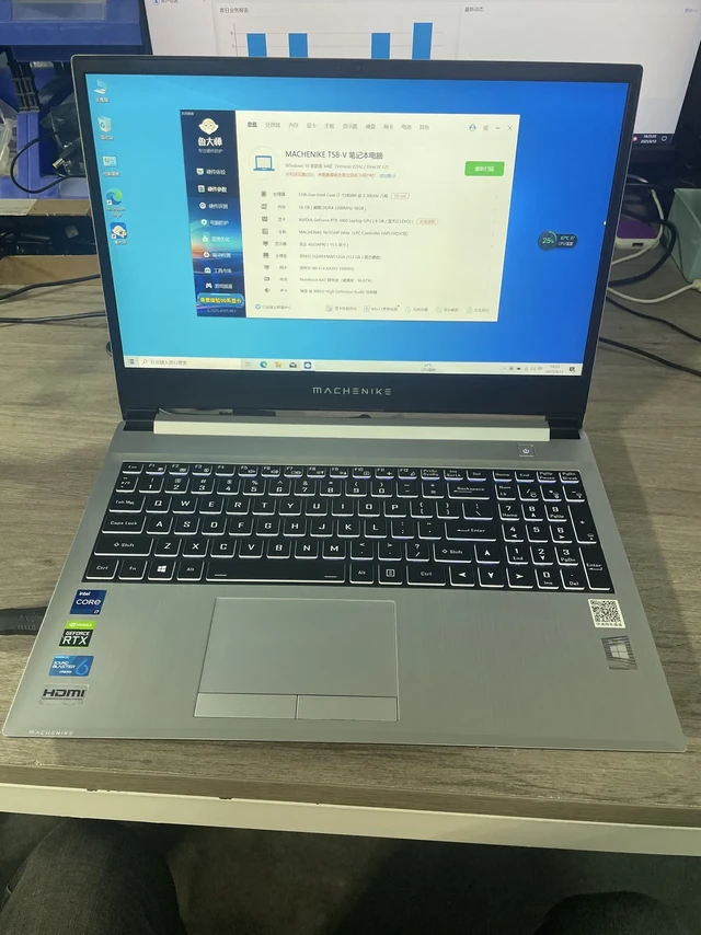 🔥11代i7+RTX3060性能猛兽，电池健康度97%近乎满血！🎮 
谁说电竞本必须掏空钱包？这台机械师T58-V简直是来砸场的！
i7-11800H+16G内存+满血RTX3060，3A大作全开无压