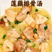 家常莲藕排骨汤，简单易做营养美味