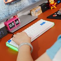 神秘的博物馆日志 篇零:酷炫光翼点亮桌面美学,达尔优COOL 68磁轴键盘玩游戏又快又稳