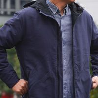 单导动态C80连帽棉衣，冷热随心切换的科技温控外套