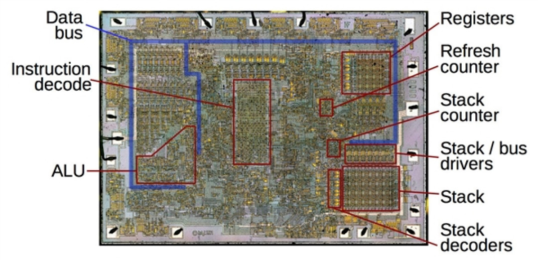 极客的浪漫:Intel传奇i8008史上最清晰图像!216张显微照片合成