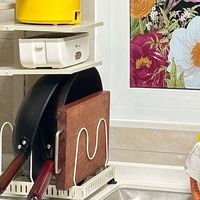 厨房台面收纳神器：三层置物架