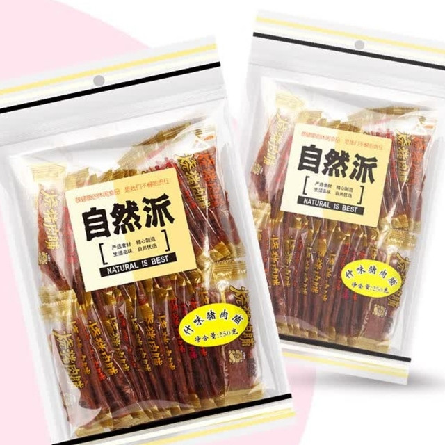 自然派什味猪肉脯，250g袋装畅享鲜美解馋盛宴