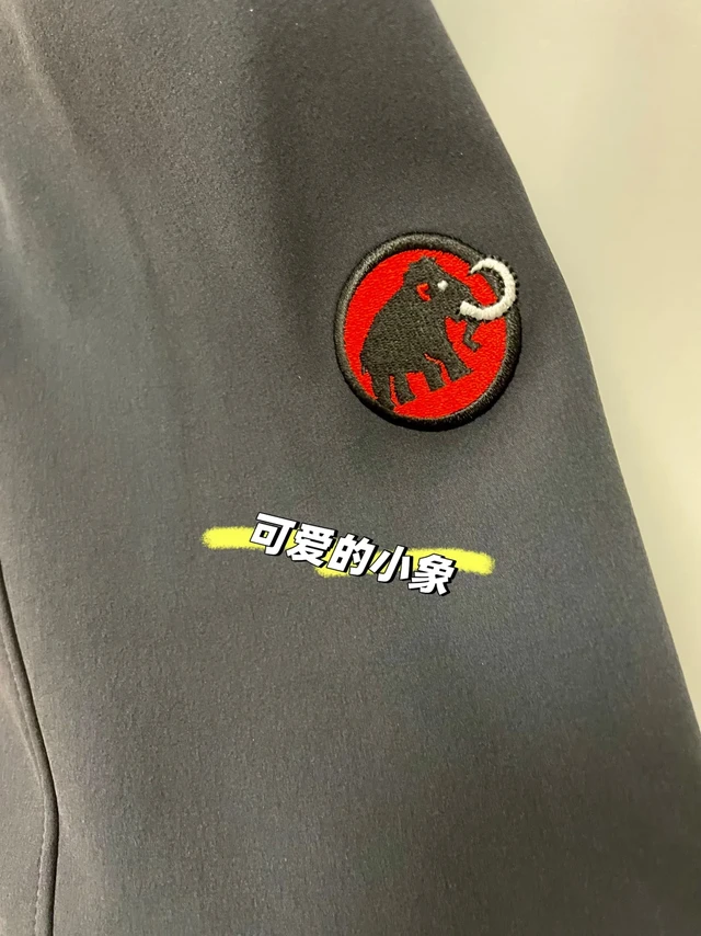 MAMMUT猛犸象Clion 抓绒软壳 红标～