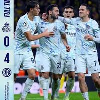 国米客场4球横扫圣吉罗斯欧冠三连胜零封领跑 劳塔罗传射建功轮换阵容火力全开