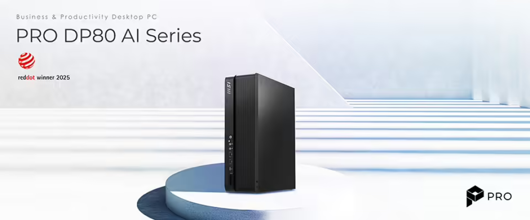 微星新一代微型电脑亮相:Cubi 5 1M + PRO DP80 AI A2G 双雄齐发
