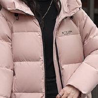 小个子福音！雪中飞短款面包服，保暖显瘦两不误