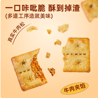 救命！这咸香薄脆让我戒掉了薯片！不多言牛肉饼干太上头🤤