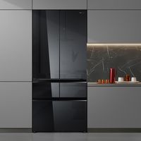 「小编精选」日立599系列法式五门冰箱，纤薄镜面+双循环制冷，双11实用主义明智之选