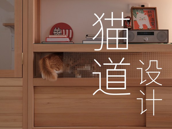 当猫猫在家有自己的路 ｜广州98㎡原木治愈系