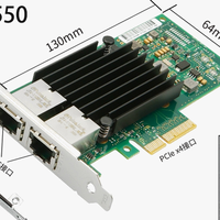 双万兆网口玩NAS，PCIe X4转双口万兆网卡
