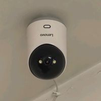 联想500万像素摄像头家用监控器无线wifi网络360度无死角带夜视全