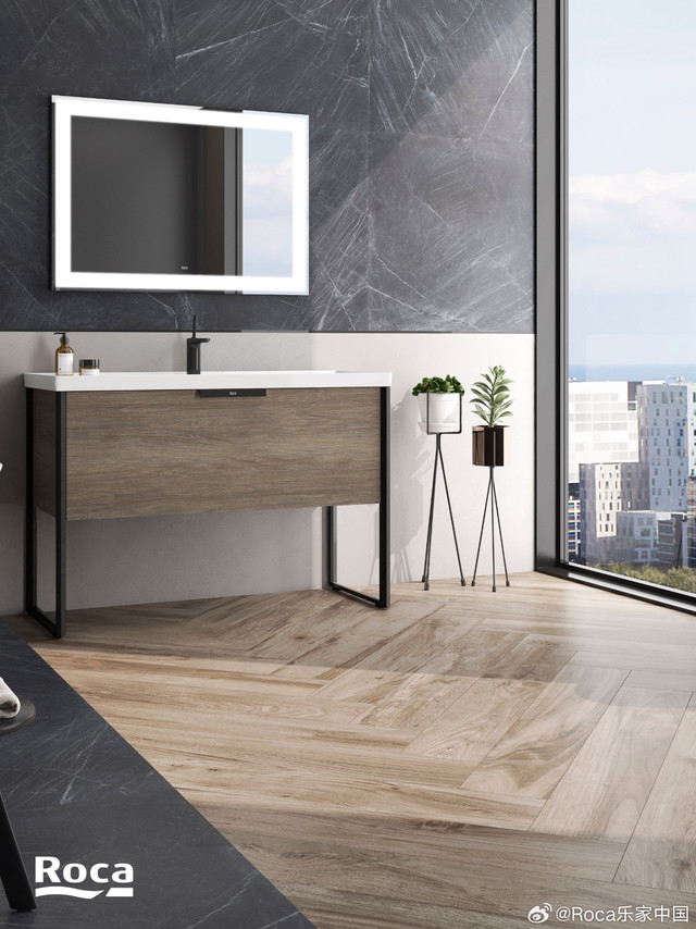 ROCA，把生活装进一方小天地🛁Roca乐家定制浴室柜把法式浪漫与生活日常装进一方小天地！巧妙融合美学与实用收纳打造出井井有条的卫浴秩序充分利用每一寸空间，让杂物完美“隐身”让卫浴空间邂逅整洁与浪漫~