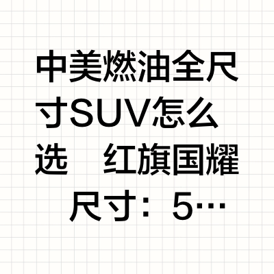 中美燃油全尺寸SUV怎么选🤔
✅红旗国耀
尺寸:5695x2095x1985mm
轴距:3309mm
动力:4.0T 360马力V8
价格:136.58-146.58万
驱动类型:适时四驱
变速箱:8