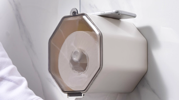 🚽租房党狂喜！喆啦这款厕纸盒把卫生间痛点全解决了