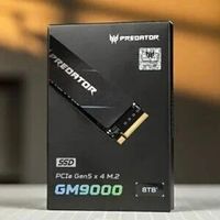超大容量顶级王者 宏碁掠夺者GM9000神舆8TB PCIe 5.0固态硬盘评测