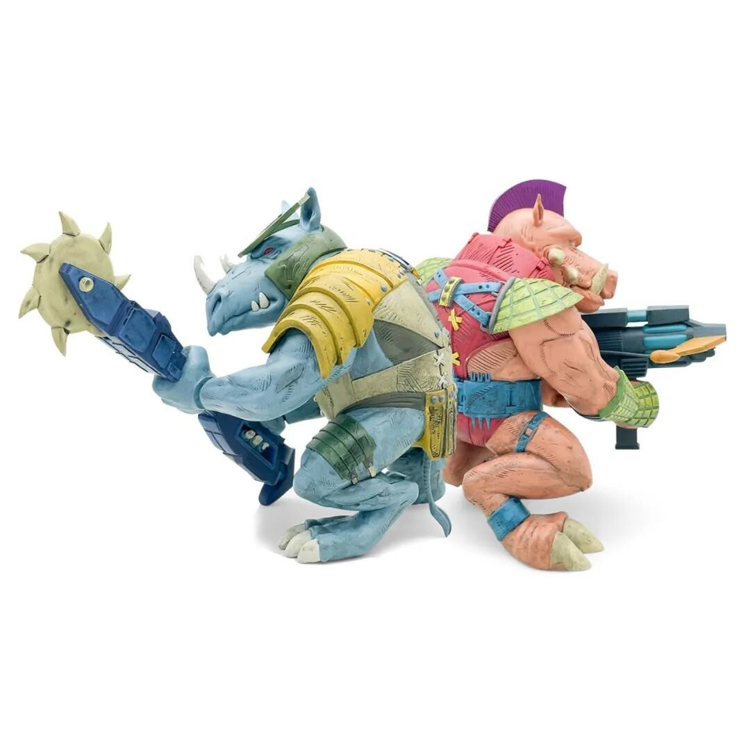 潮玩品牌 Bottleneck Gallery 新品TMNT忍者神龟反派双雄彩色限量版现已上线