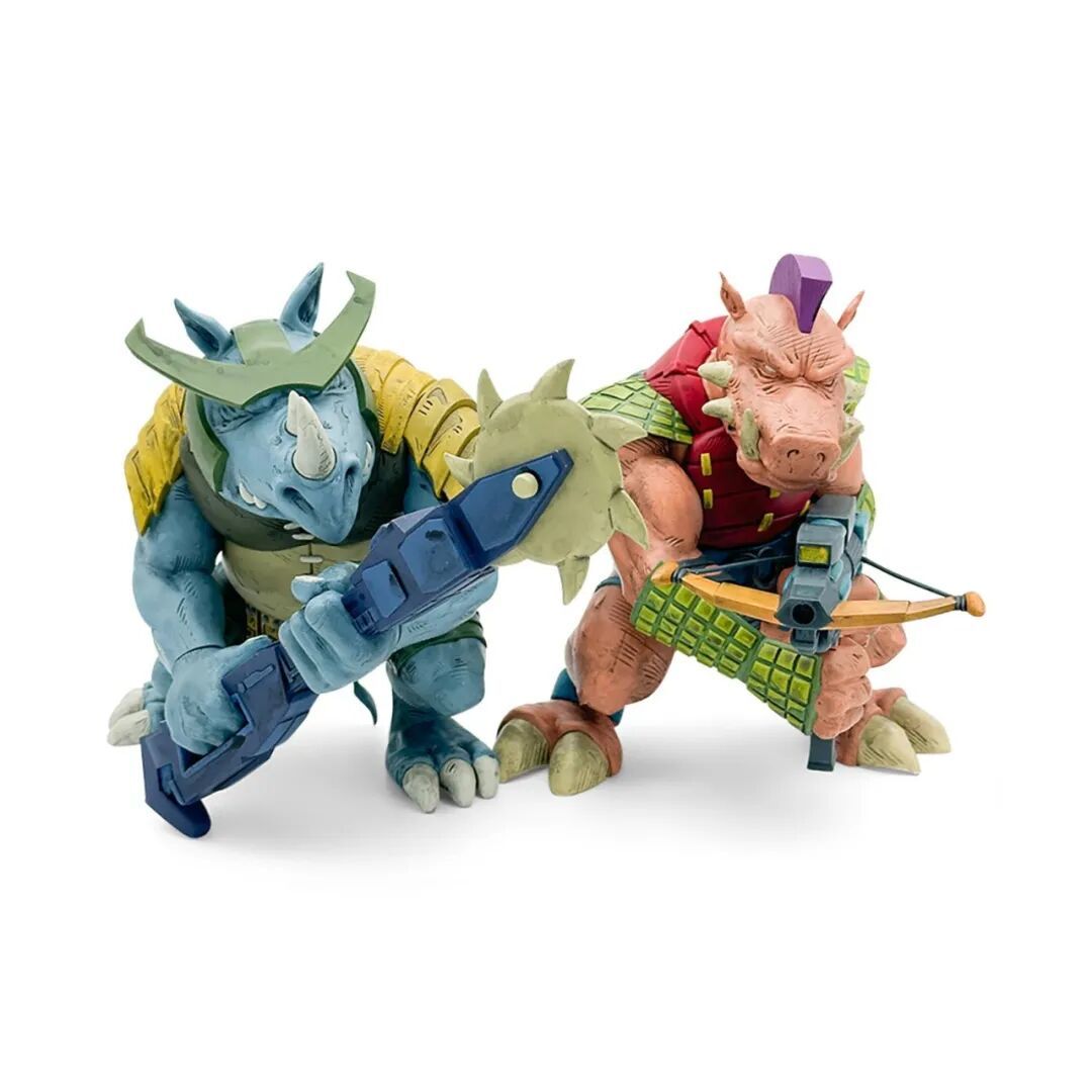 潮玩品牌 Bottleneck Gallery 新品TMNT忍者神龟反派双雄彩色限量版现已上线