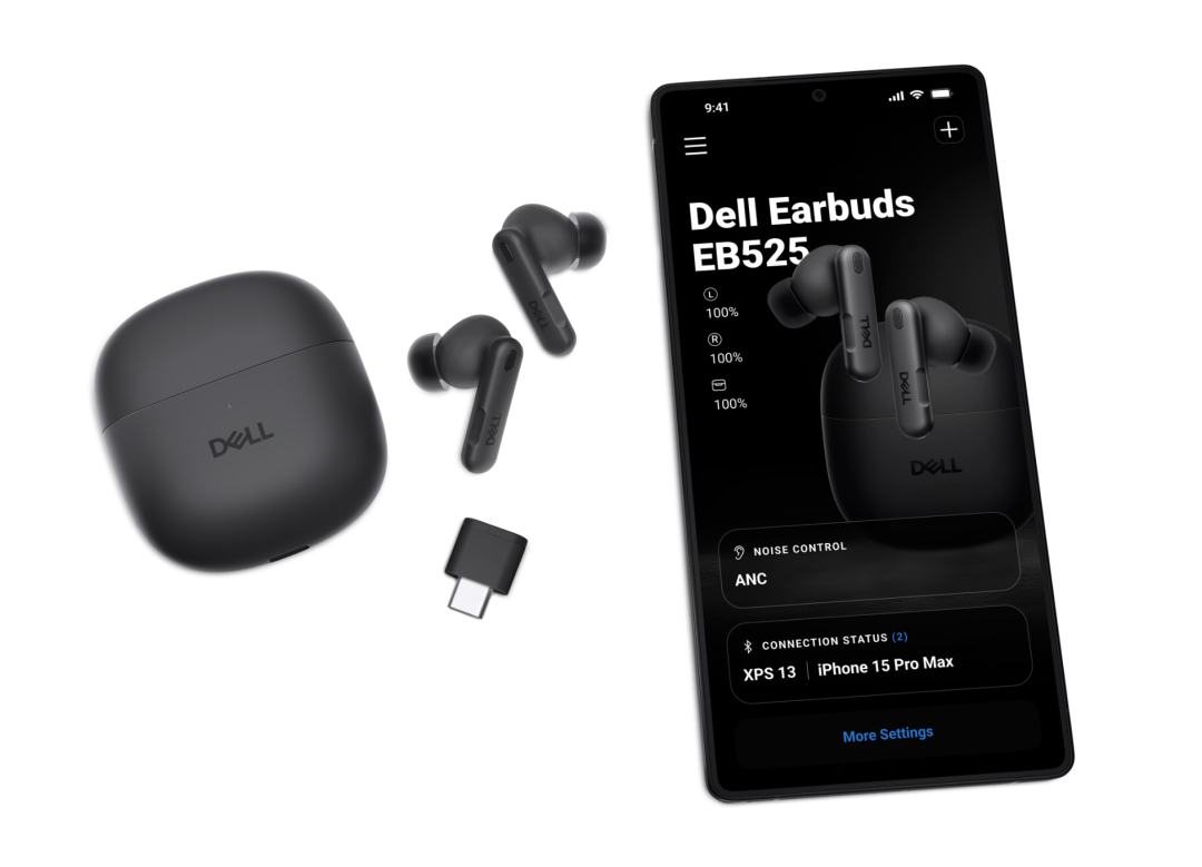Earbuds商用新体验:Dell Pro Plus入耳式耳机EB525真无线