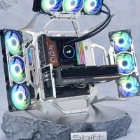 迎广推出SHIFT机箱开放式框架设计，雕塑般的优雅造型