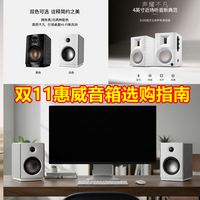 颜值更高，价格更低的高性价比之选！双11惠威有源音箱选购指南