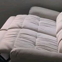 乐至宝云中漫步白沙发，零靠墙+电动躺平太治愈