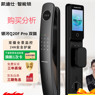 凯迪仕Q20F Pro人脸识别智能门锁指纹电子锁银河小超跑 分析建议