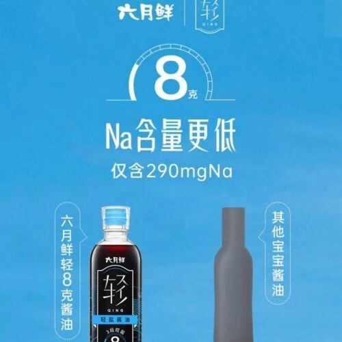 “儿童酱油”实则智商税？六月鲜8克轻盐酱油以真减盐树立健康新标准