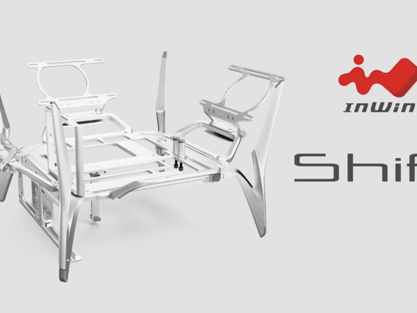 飞行器造型外观设计：迎广推出 SHIFT 开放式机架“机箱”