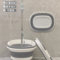 喆啦折叠水桶：不止是拖把桶，更是全家的 “万能收纳好帮手”