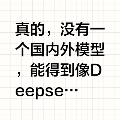 DeepSeek的特殊待遇