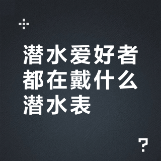 潜水爱好者都在戴什么潜水表？基于5650条评价的TOP推荐