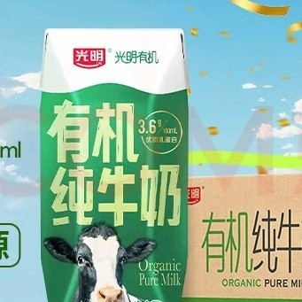 量贩装光明有机奶：便捷与营养兼备