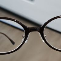 在京东配了一款磁吸近视镜，一键拿取太方便了！