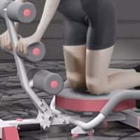 羽豪仰卧起坐训练器，粉萌登场助你轻松塑腹