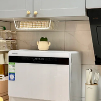 小厨房的快乐,多亏了我家台式洗碗机!