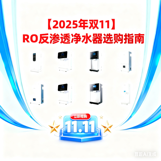【2025年双11】RO反渗透净水器选购指南🔥🔥：8大品牌全覆盖