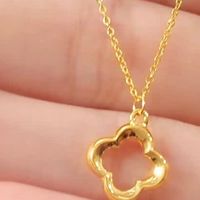 双11入手小确幸 | 周六福18K金四叶草项链分享